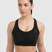 Unified Layered Sports Bra | Black