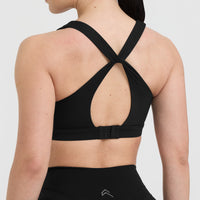 Unified Layered Sports Bra | Black