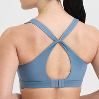Unified Layered Sports Bra | Moonstone Blue