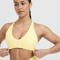Unified Micro Bralette | Sherbert Yellow