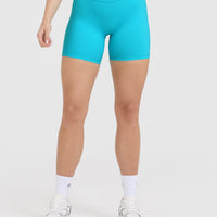 Unified Wrap Shorts 6" | Aqua Blue