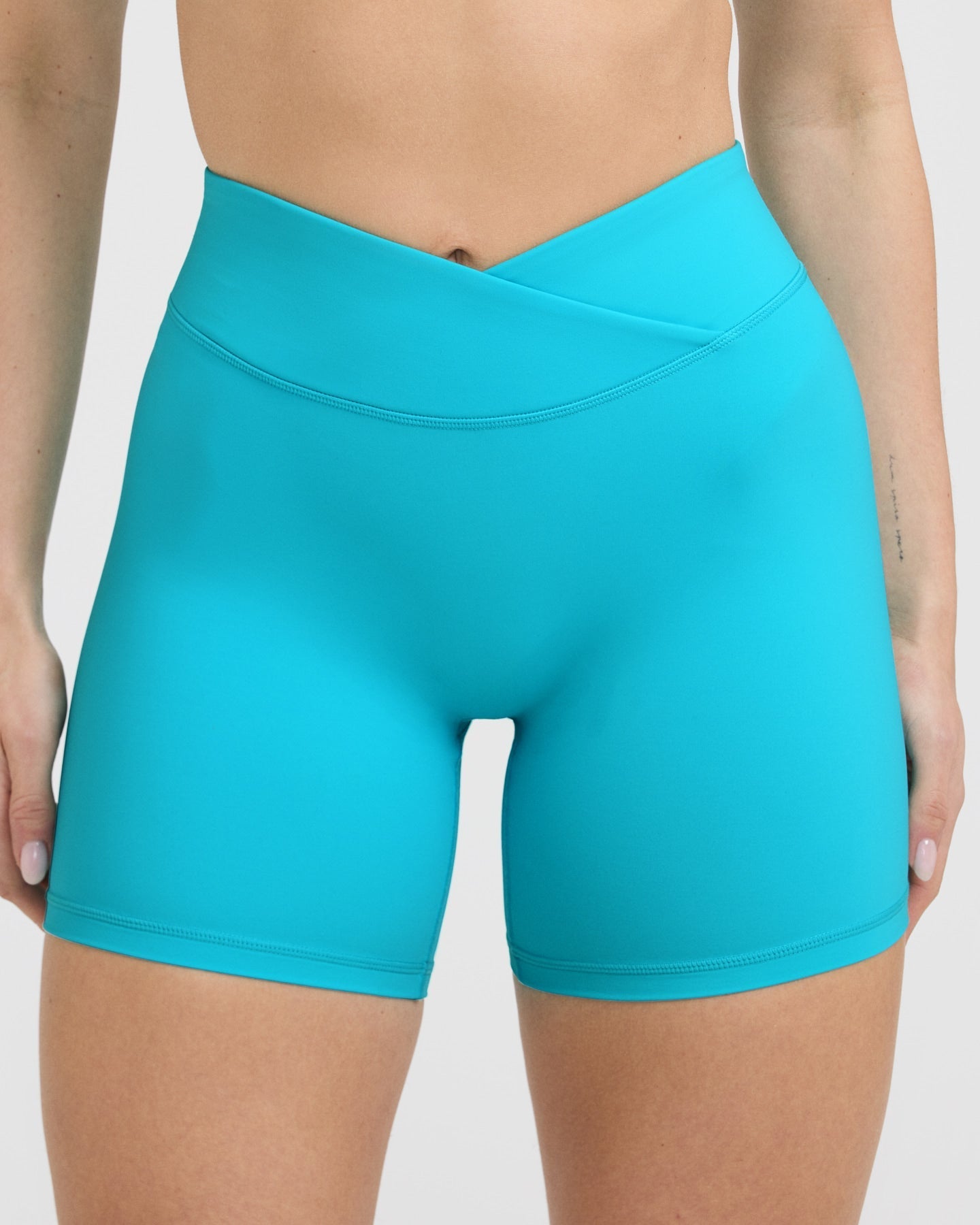 Unified Wrap Shorts 6" | Aqua Blue
