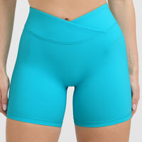 Unified Wrap Shorts 6" | Aqua Blue