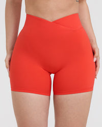Unified Wrap Shorts 6" | Charged Orange