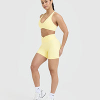 Unified Wrap Shorts 6" | Sherbert Yellow