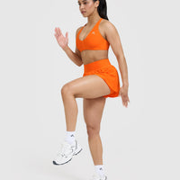 Unified Double Layer Shorts 5" | Flame Orange