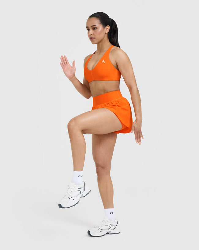 Unified Double Layer Shorts 5" | Flame Orange