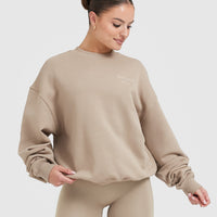 All Day Est 2020 Oversized Sweatshirt | Sandstone
