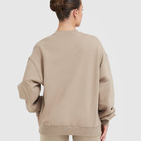 All Day Est 2020 Oversized Sweatshirt | Sandstone