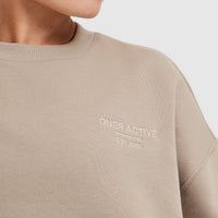 All Day Est 2020 Oversized Sweatshirt | Sandstone