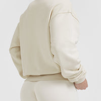 All Day Est 2020 Oversized Sweatshirt | Vanilla