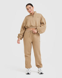 All Day Joggers | Dune Brown