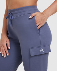 All Day Lightweight Cargo Joggers | Slate Blue