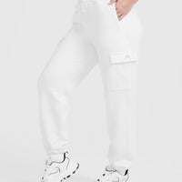 All Day Lightweight Cargo Jogger | White