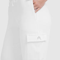 All Day Lightweight Cargo Jogger | White