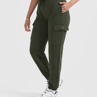 All Day Lightweight Cargo Joggers | Khaki