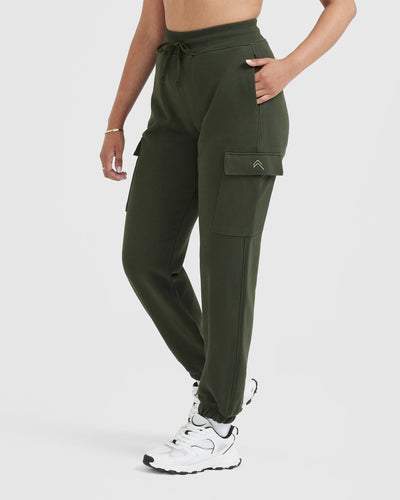 All Day Lightweight Cargo Joggers | Khaki