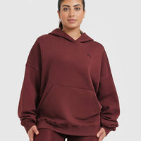 All Day Oversized Hoodie | Mulled Wine