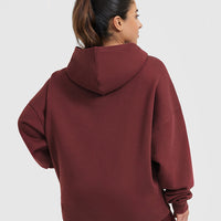 All Day Oversized Hoodie | Mulled Wine