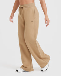 All Day Straight Leg Joggers | Dune Brown