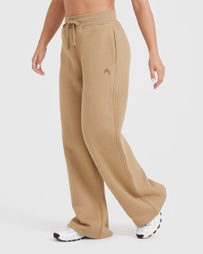 All Day Straight Leg Joggers | Dune Brown