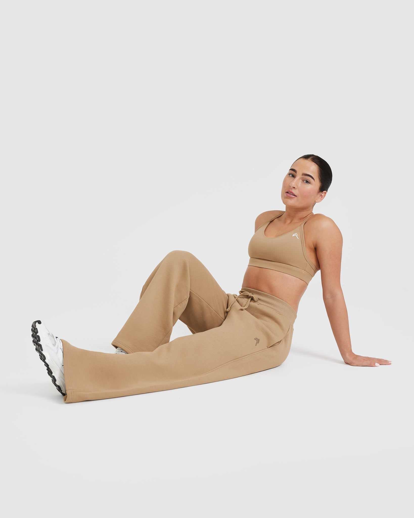 All Day Straight Leg Joggers | Dune Brown