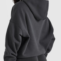All Day Varsity Oversized Hoodie | Coal
