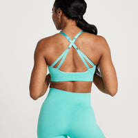Classic Seamless Sports Bra | Lagoon Marl