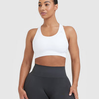 Classic Seamless 2.0 Bralette | White