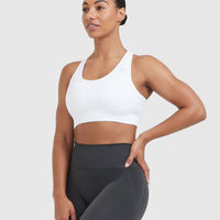 Classic Seamless 2.0 Bralette | White