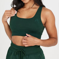 Classic Lounge Bralette | Evergreen