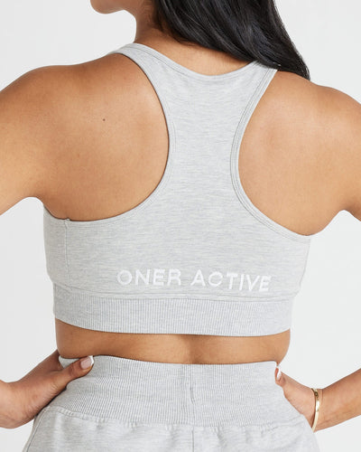 Classic Lounge Bralette | Silver Marl