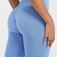 Classic Seamless 2.0 Leggings | Light Denim Marl