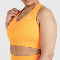 Classic Seamless 2.0 V-Neck Bralette | Sunset Marl