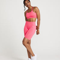 Classic Seamless Cycling Shorts | Guava Marl