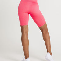 Classic Seamless Cycling Shorts | Guava Marl
