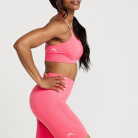Classic Seamless Cycling Shorts | Guava Marl