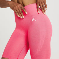 Classic Seamless Cycling Shorts | Guava Marl