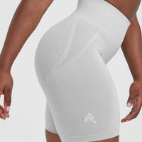 Effortless Seamless Cycling Shorts | Grey Marl