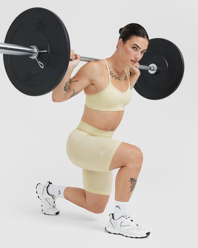 Effortless Seamless Cycling Shorts | Vanilla