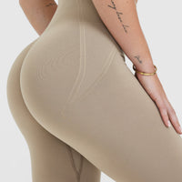 Effortless Seamless Leggings | Washed Sandstone