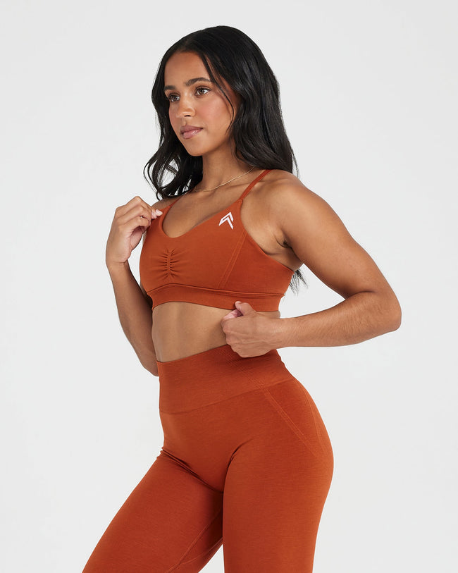 Effortless Micro Bralette | Warm Copper