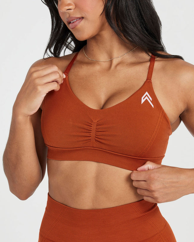 Effortless Micro Bralette | Warm Copper