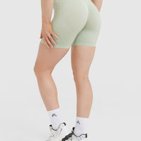 Effortless Seamless Shorts | Tea Green