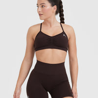 Effortless Strappy Bralette | 70% Cocoa