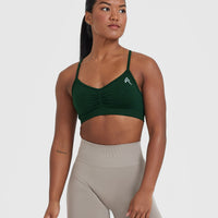 Effortless Strappy Bralette | Evergreen