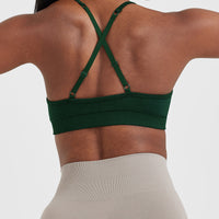 Effortless Strappy Bralette | Evergreen