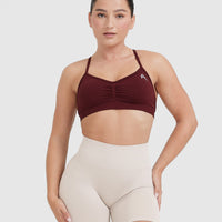 Effortless Strappy Bralette | Rosewood