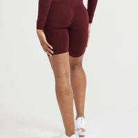 Effortless Seamless Cycling Shorts | Rosewood