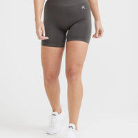 Effortless Seamless Shorts | Deep Taupe